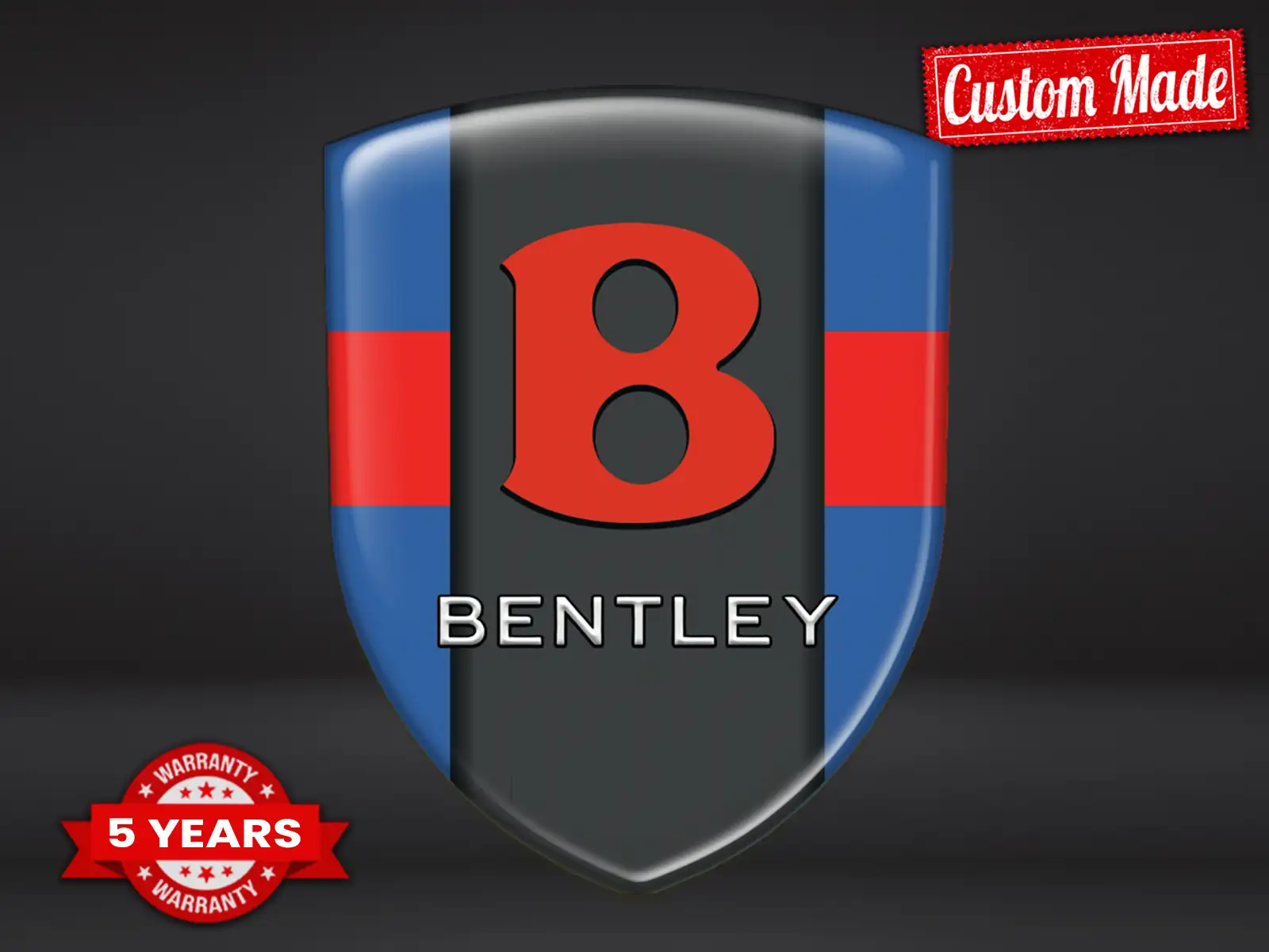 Bentley Logo Silicona S Auto Edición Máximo Estilo Pro Duradero